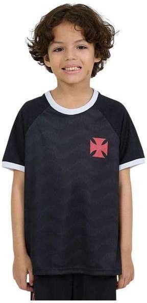 Imagem principal Camisa Braziline Vasco Rugido Infantil Preto braziline