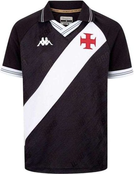 Imagem principal Camisa Kappa Vasco I 2025/26 Juvenil Preto Kappa