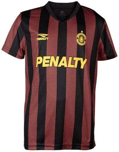 Camiseta Penalty Futebol Titular Infantil Preto