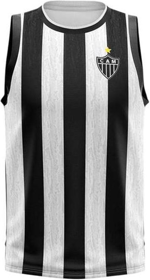 Imagem principal Regata Braziline Atlético Mineiro Flood Infantil Branco braziline