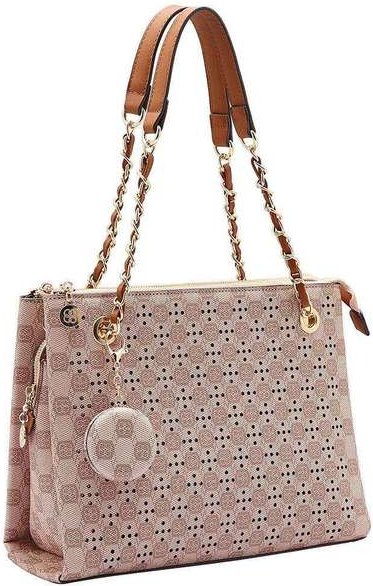 Bolsa Feminina Chenson Cg85023 - Bege