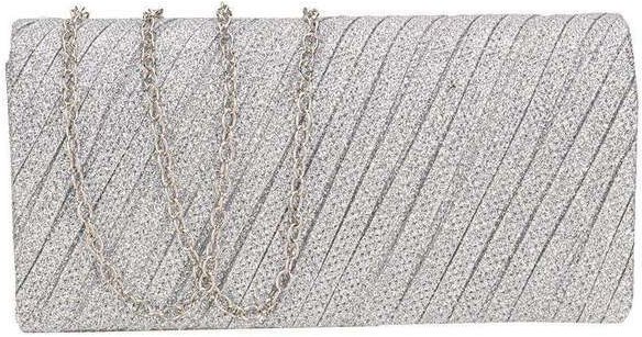 Imagem principal Bolsa Feminina Festa Melamel Fs68 - Prata