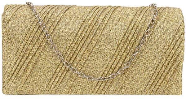 Bolsa Feminina Festa Melamel Fs76 Ouro