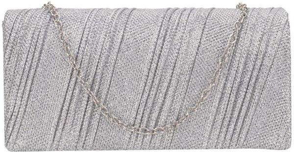 Bolsa Feminina Festa Melamel Fs76 Prata