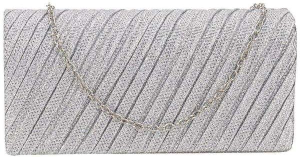 Bolsa Feminina Festa Melamel Fs79 Prata