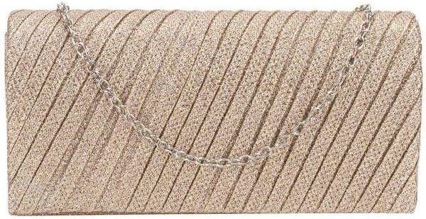 Bolsa Feminina Festa Melamel Fs79 Ouro/Rosado