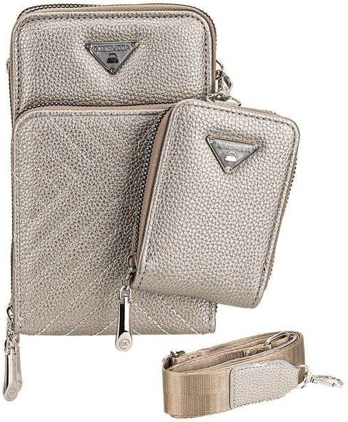 Imagem principal Bolsa Feminina Transversal H.E 0037-05 Prata