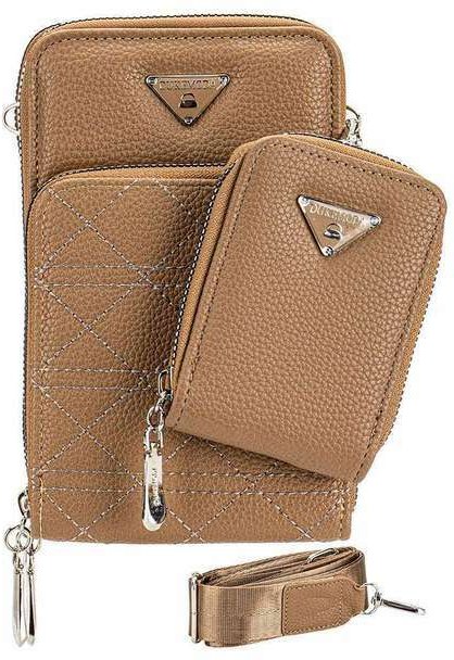 Imagem principal Bolsa Feminina Transversal H.E Fr34 Camel