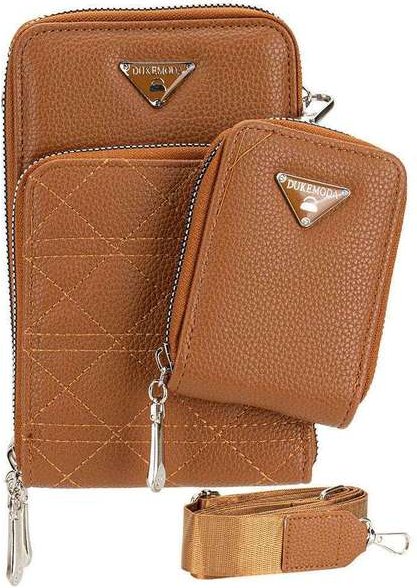 Imagem principal Bolsa Feminina Transversal H.E Fr34 Caramelo