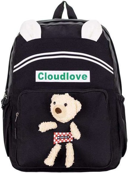 Mochila Feminina Arara Dourada - Ry6662 - Preto