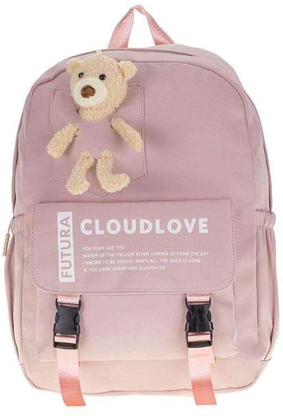 Mochila Feminina Arara Dourada - Ry6671 - Rosa