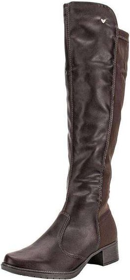 Bota Feminina Cano Alto Mississipi Me123 - Café