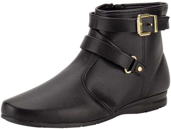 Bota Feminina Cano Baixo Beira Rio 9084102 - Preto