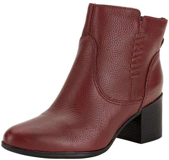 Bota Feminina Cano Baixo Bottero 346916 - Vinho