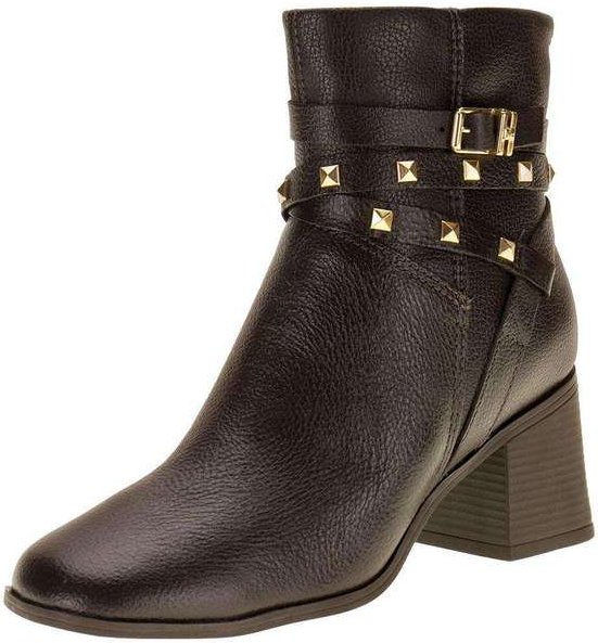 Bota Feminina Cano Baixo Bottero 361802 - Café