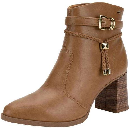 Bota Feminina Cano Baixo Dakota Da781 - Camel
