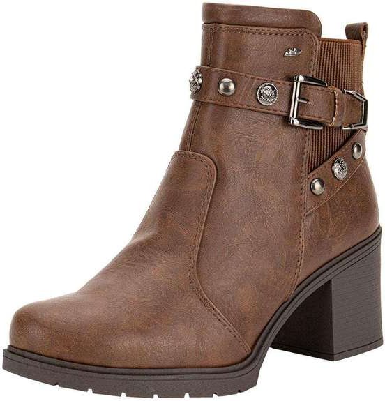 Bota Feminina Cano Baixo Dakota Da871 - Café