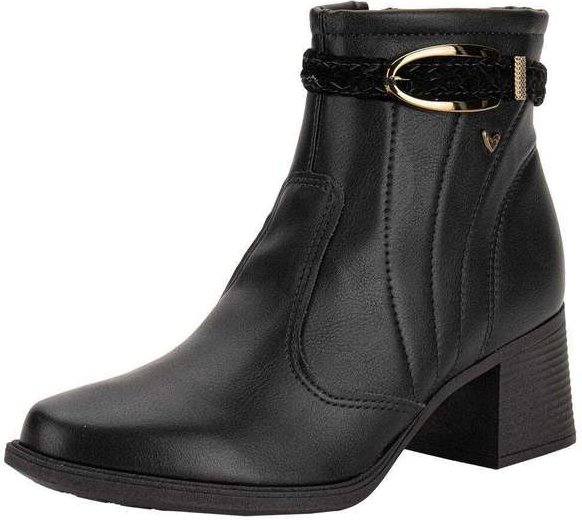 Bota Feminina Cano Baixo Mississipi Mc851 - Preto