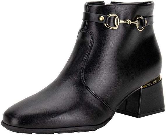 Bota Feminina Cano Baixo Modare 7082102 - Preto 01