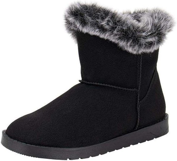 Bota Feminina Cano Baixo Mooncity 70811 Preto