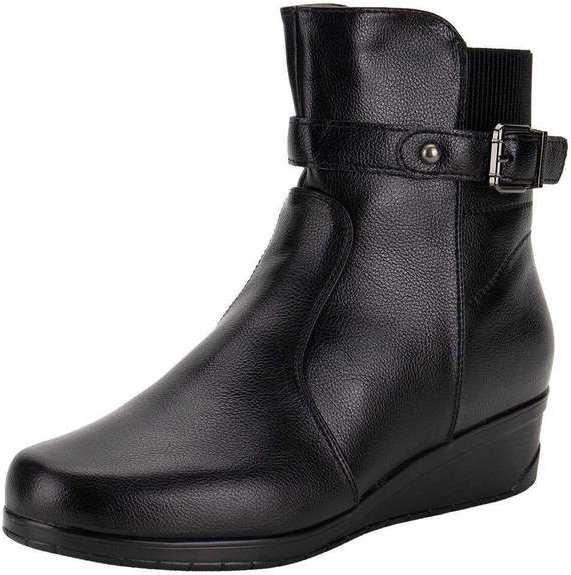 Bota Feminina Cano Baixo Mooncity 71109 - Preto