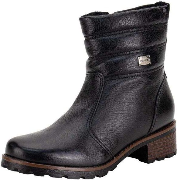 Bota Feminina Cano Baixo Pegada 281417 Preto