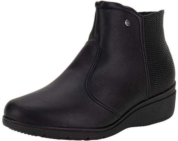 Bota Feminina Cano Baixo Piccadilly 117120 Preto