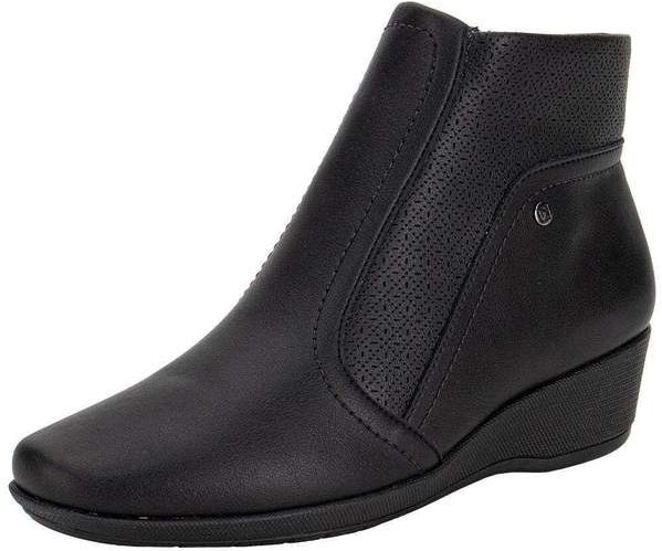 Bota Feminina Cano Baixo Piccadilly 143218 Preto