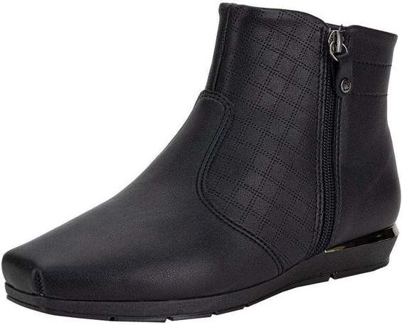 Bota Feminina Cano Baixo Piccadilly 147315 - Preto