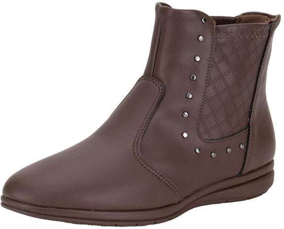 Bota Feminina Cano Baixo Piccadilly 261036 Marrom