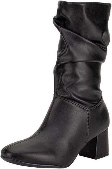 Bota Feminina Cano Médio Beira Rio 9076102 Preto