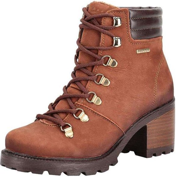 Bota Feminina Coturno Pegada 281321 Chocolate