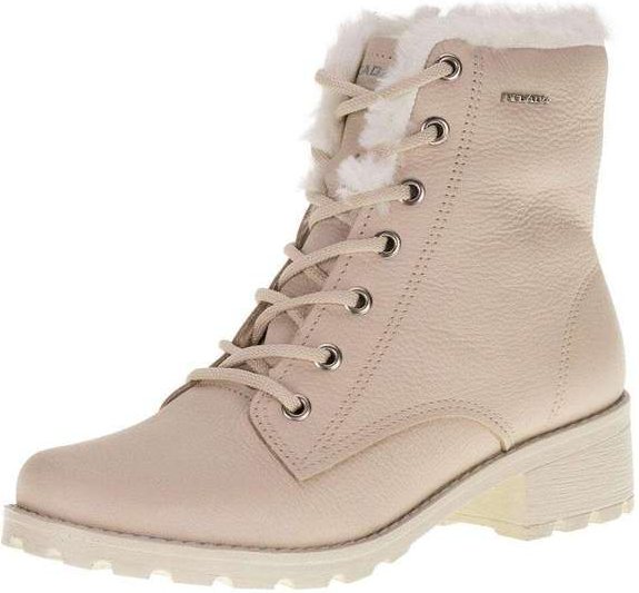 Bota Feminina Coturno Pegada - 281414 - Marfim
