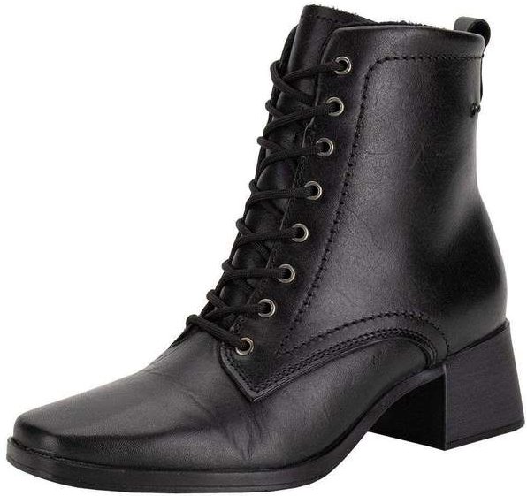 Bota Feminina Coturno Pegada 282352 Preto