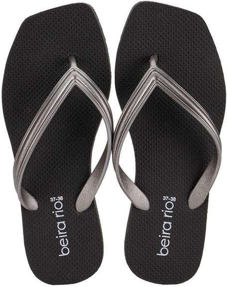 Chinelo Feminino Beira Rio 8556900 - Preto/Grafite
