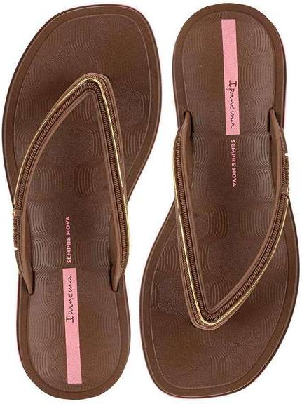 Chinelo Feminino Glow Ipanema 27398 - Café