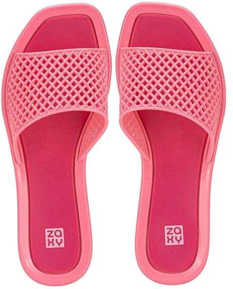 Chinelo Feminino Slide Mesh Zaxy 19125 - Rosa