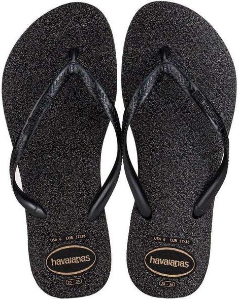 Chinelo Feminino Slim Gloss Havaianas 4145617 Preto