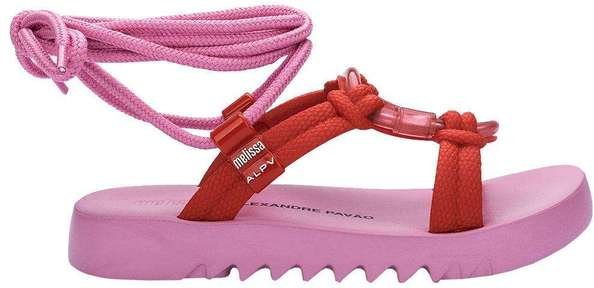 Melissa Kirk Alexandre Pavão 36193 Vermelho/Rosa
