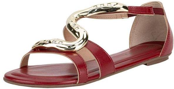 Sandália Feminina Flat Beira Rio 8367873 - Vinho