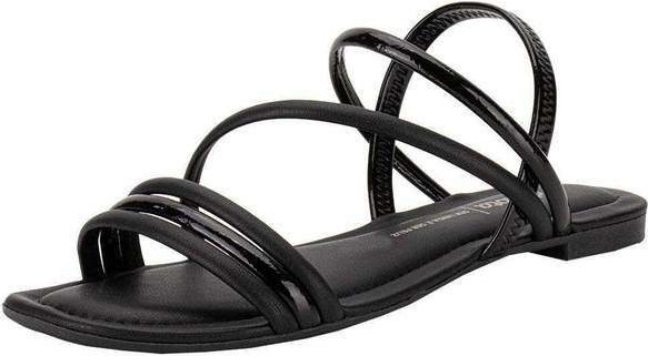 Imagem principal Sandália Feminina Flat Dakota Y8481 - Preto