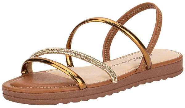 Imagem principal Sandália Feminina Flat Dakota Y8752 - Caramelo Dakota