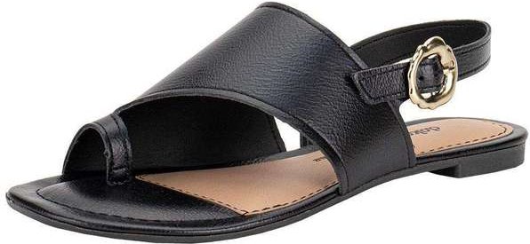 Sandália Feminina Flat Dakota Y9362 Preto