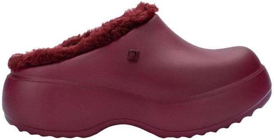 Melissa Free Clog Fluffy Platform 35994 - Vinho