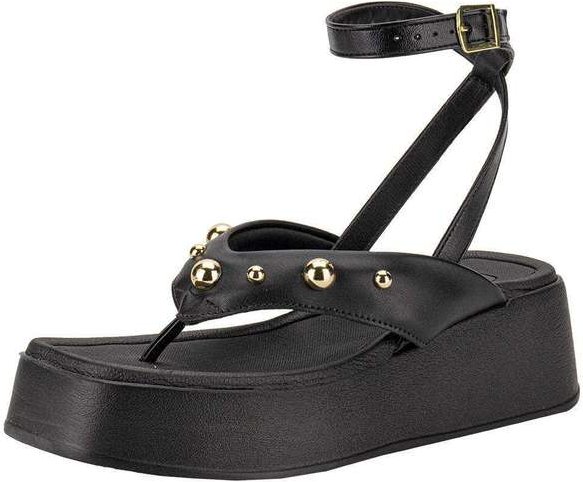 Sandália Feminina Anabela Beira Rio 8530103 Preto