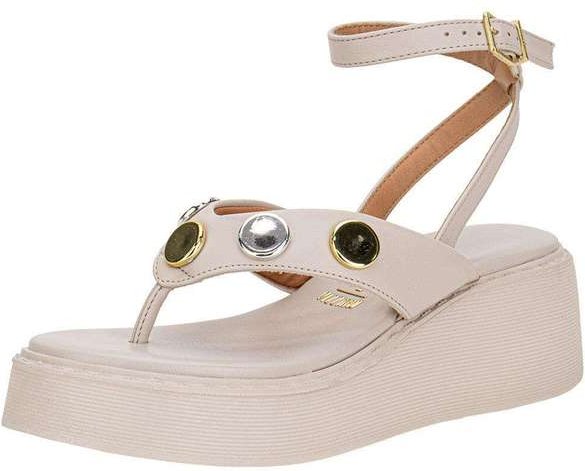 Sandália Feminina Anabela Vizzano 6525108 - Cinza