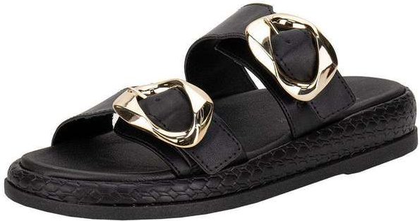 Sandália Feminina Conforto Ramarim 2555204 - Preto