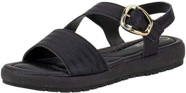 Sandália Feminina Flat Campesi Cp582 Preto