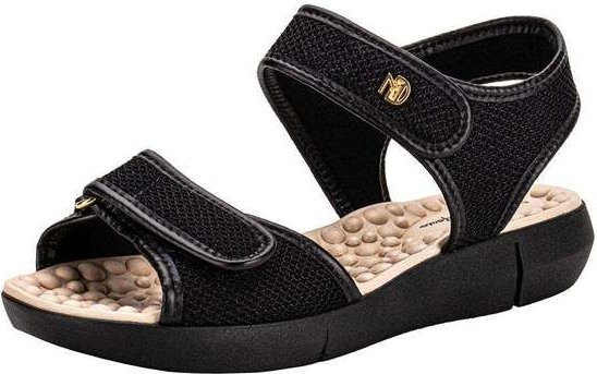 Sandália Feminina Flat Modare 7142118 - Preto