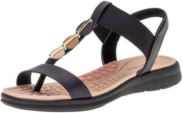 Sandália Feminina Flat Modare 7174109 - Preto